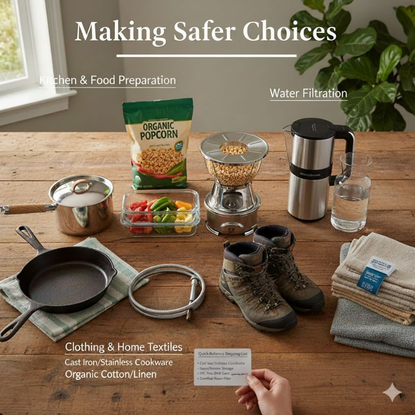 Making Safer Choices in the Kitchen and in Food Preparation