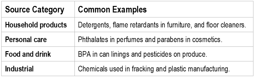 Sources and Pathways of Exposure