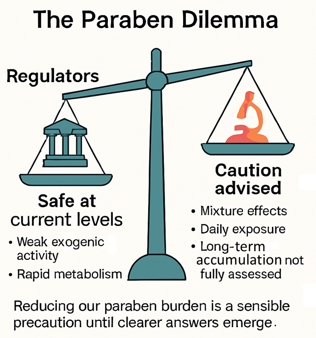 Balancing science and regulation of parabens